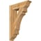 Ekena Millwork Merced Traditional Rough Sawn Bracket, Western Red Cedar, 6"W x 26"D x 38"H BKT06X26X38MRC01RWR - alternate 1